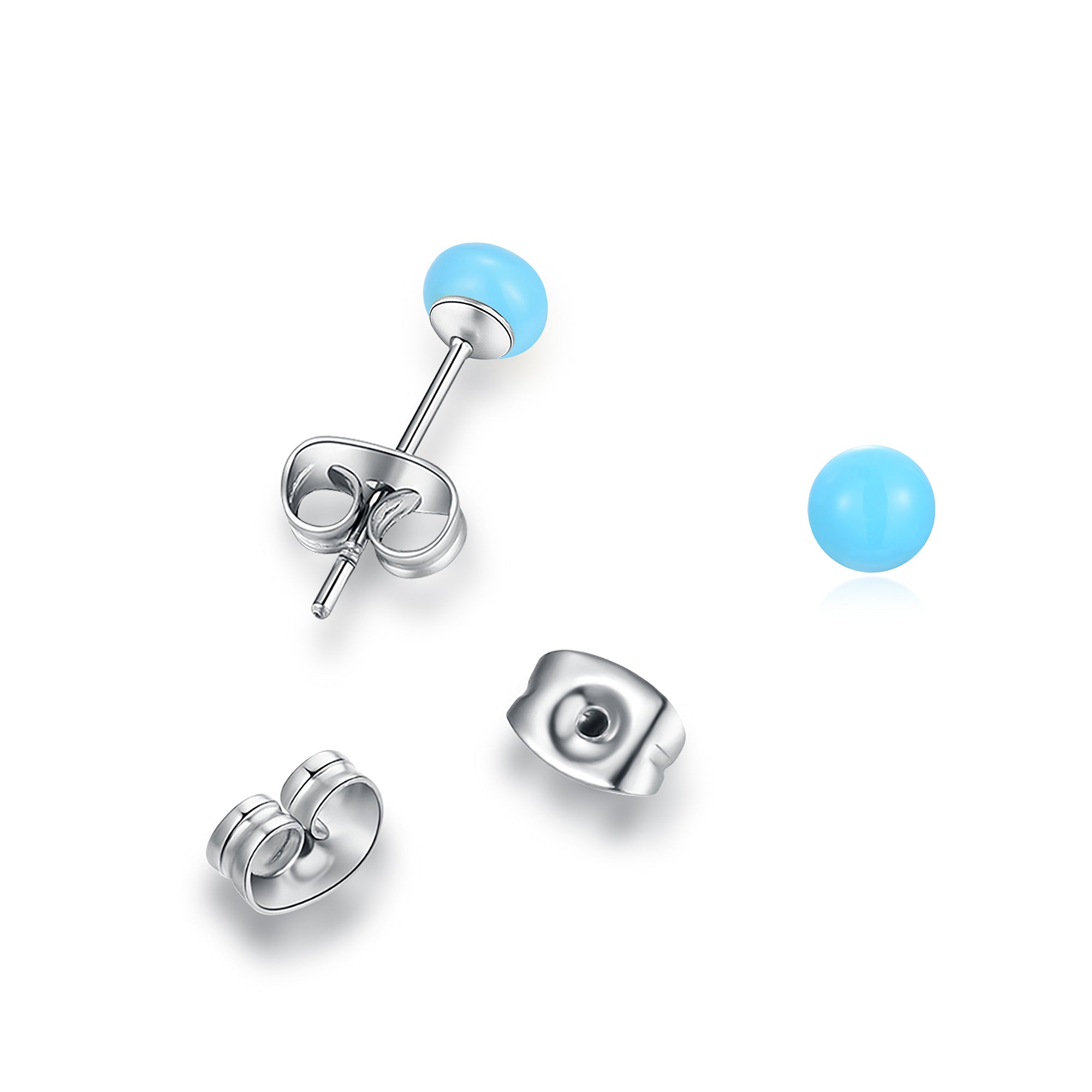 E15 TURQUOISE STUDS