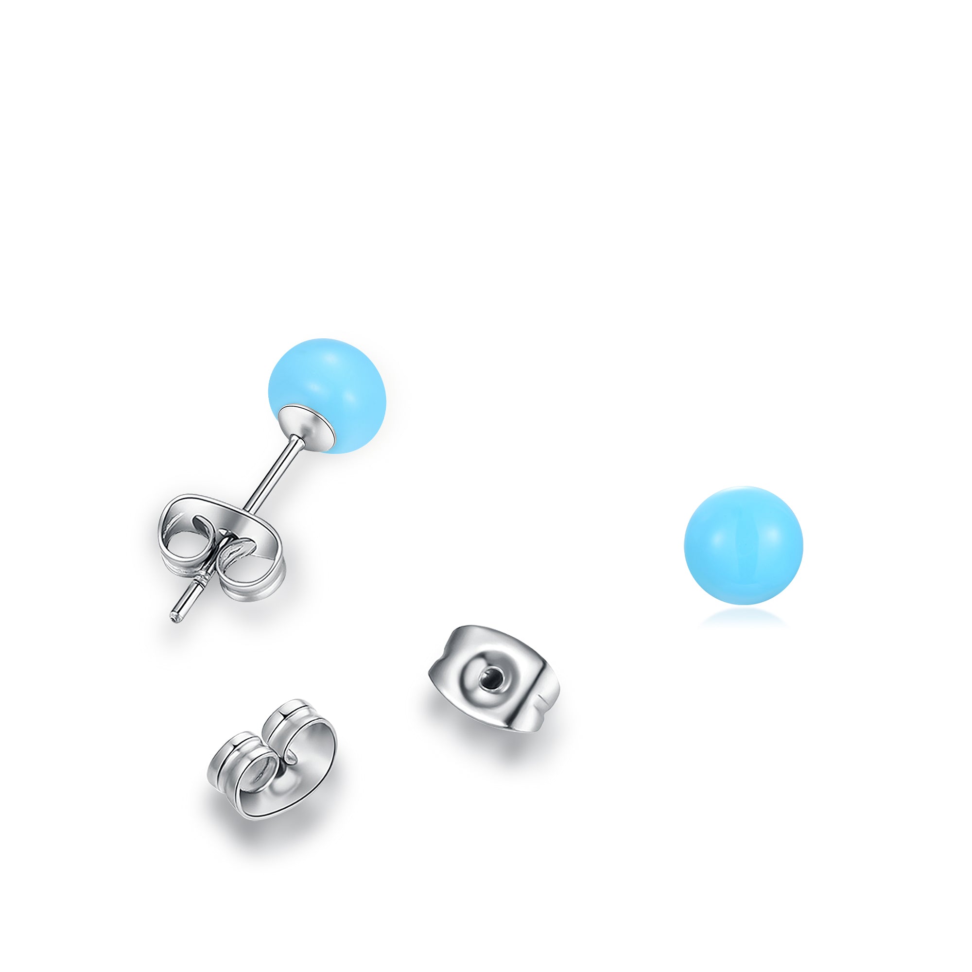 E15 TURQUOISE STUDS