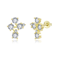 ES552 Diamond earring Gold