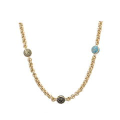 WP207-SEALD COLORED NECKLACE