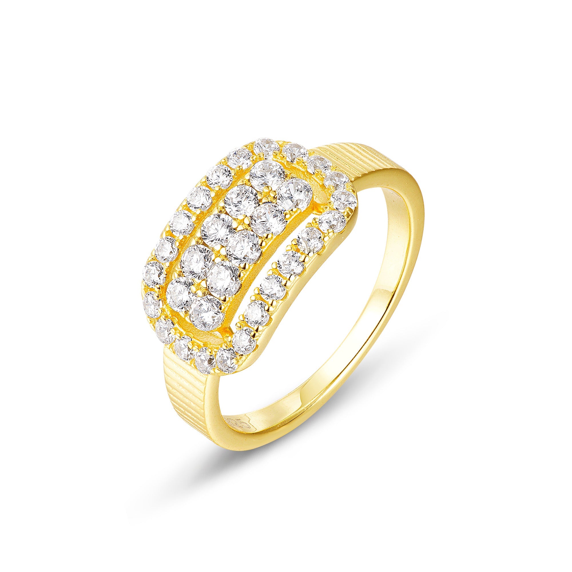 RS279 925 Sterling Silver Ring with Ruby and Blue Stone