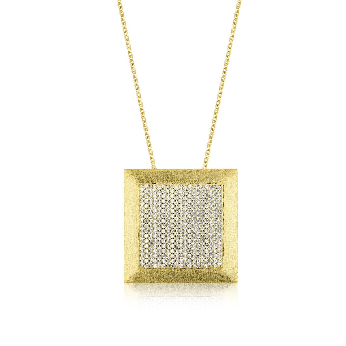 PS297 SQUARE MICRO PAVE