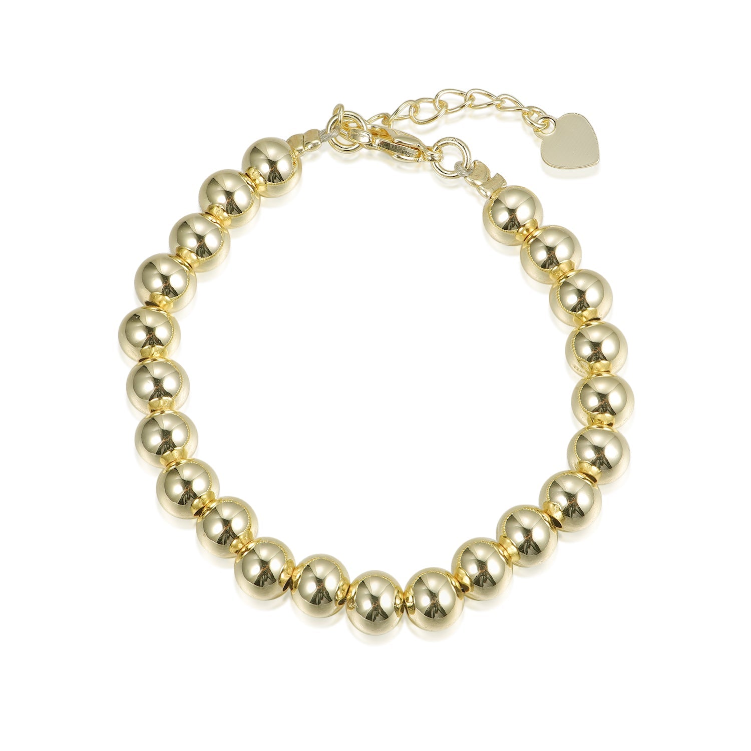 J - PB14 * -6mm gold bracelet