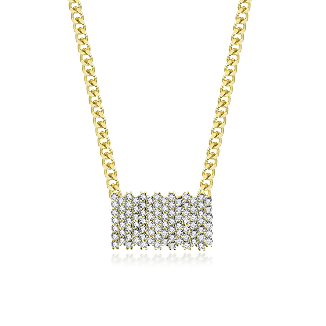 PS511 HEAVY CHAIN 925 CHAIN IN BRASS
