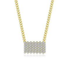 PS511 HEAVY CHAIN 925 CHAIN IN BRASS
