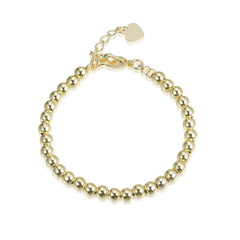 J - PB4 * -4mm gold bracelet