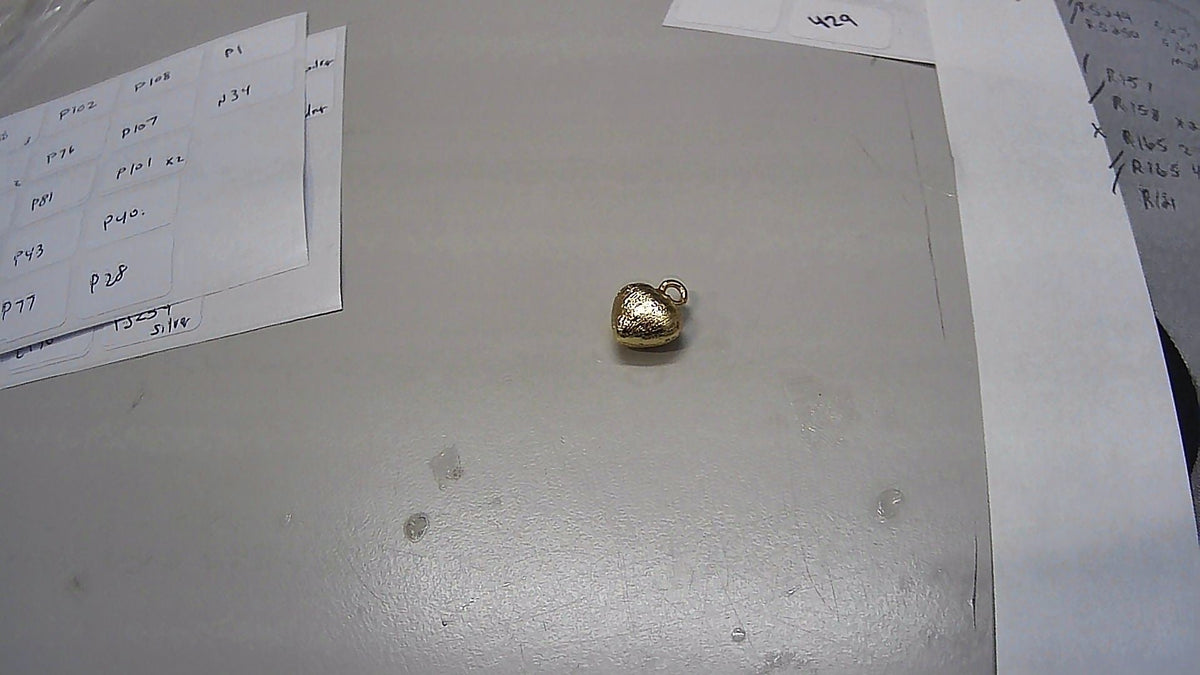 J - P6 small brushed heart
